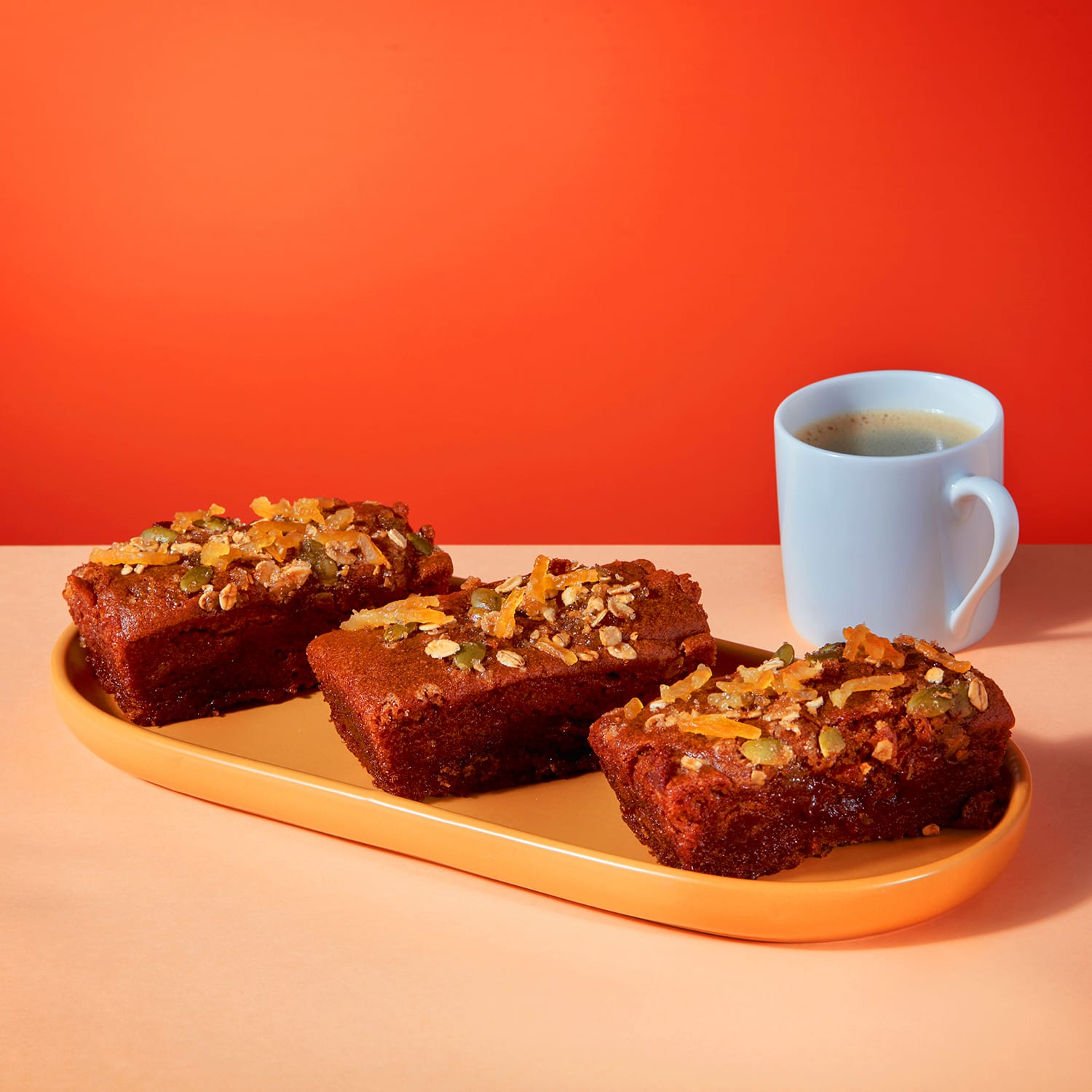 Vegan Sticky Ginger and Lemon Mini Loaf