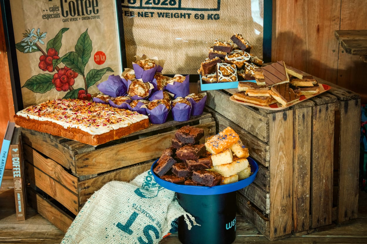 Our six best sellers amongst amongst coffee bean sacks and crates.
